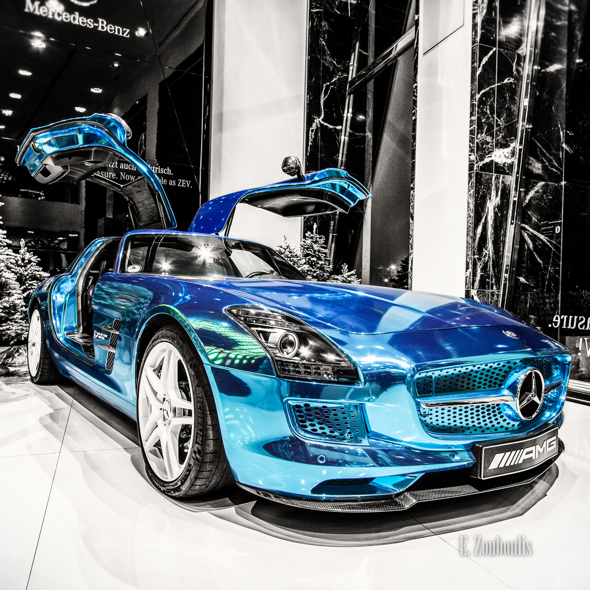 Sls mercedes electric car discount