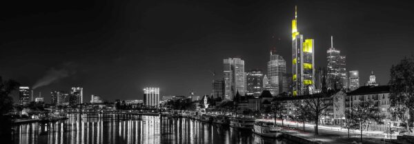 Wandbilder aus Frankfurt Skyline Panorama