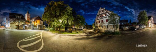 360 Grad Panorama am Bürgerhaus in Altdorf bei Böblingen