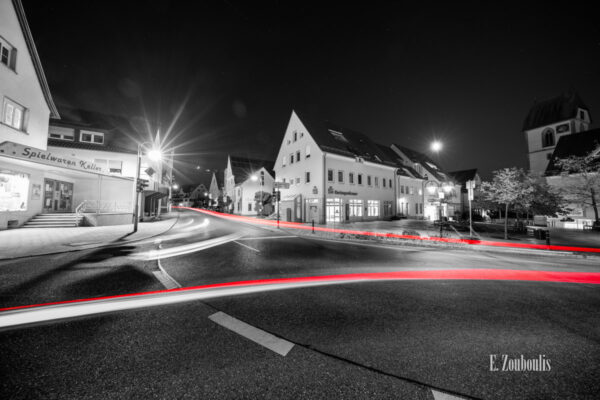 Nachtaufnahme in Ehningen bei Böblingen.